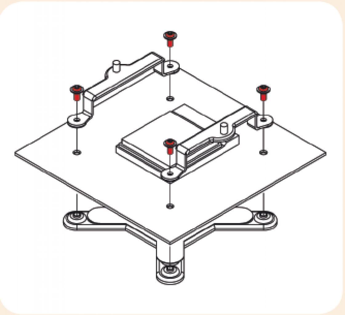 [10/06/2008] Secufirm1: Das alte System im Vergleich (Bild: Noctua)