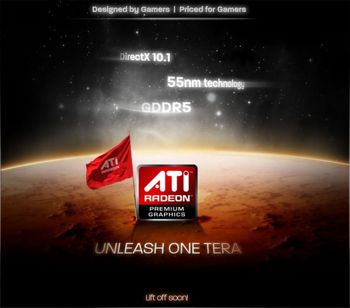 [13/06/2008] AMD: Unleash One Tera - Slogan und Webseite zugleich (Bild: AMD)