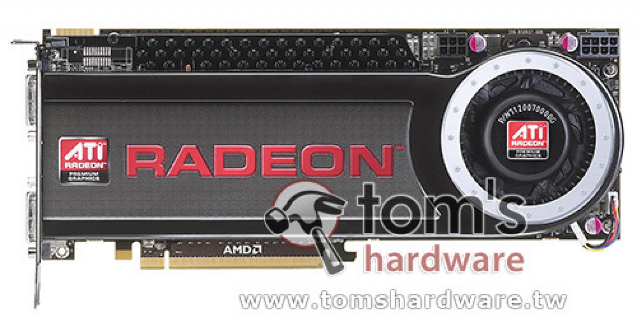 [11/07/2008] AMD Radeon HD 4870 X2: Präsentationsfolien mit Details zum neuen Flaggschiff von AMD. (Bild: Toms Hardware)