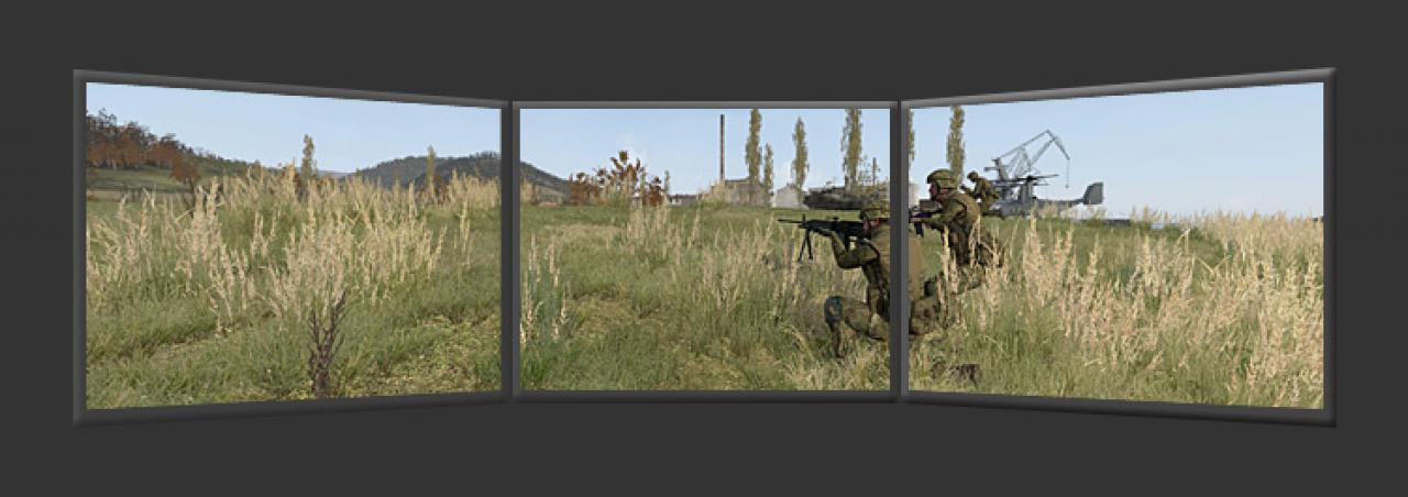 [26/07/2008] Armed Assault 2: Mit Triple Head von Matrox.