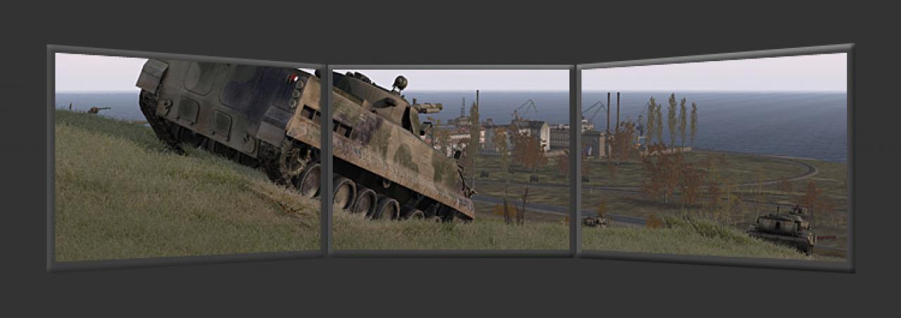 [26/07/2008] Armed Assault 2: Mit Triple Head von Matrox.