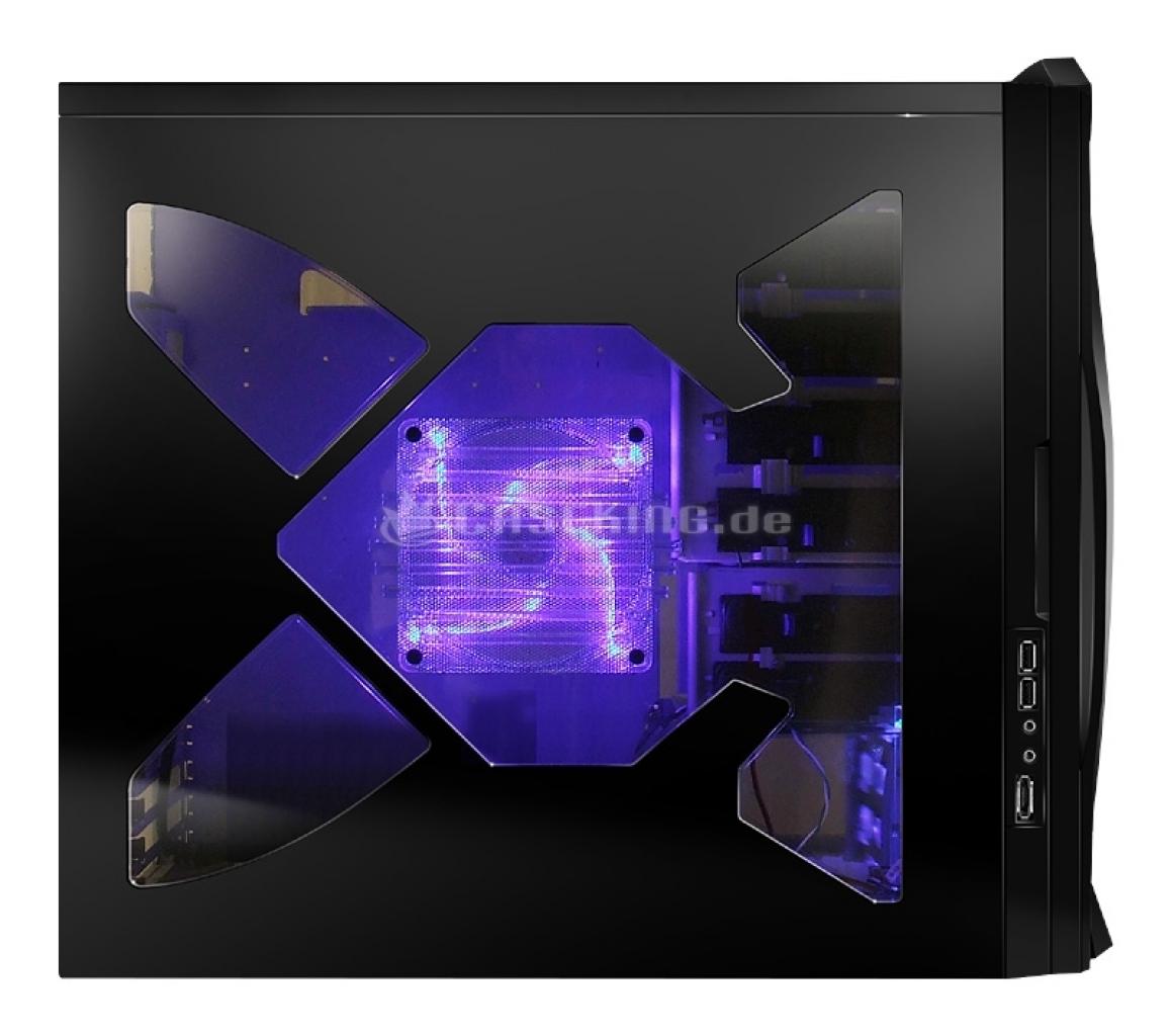 [30/07/2008] Das neue NZXT Guardian 921 richtet sich an preisbewusste Spieler. (Bild: NZXT)