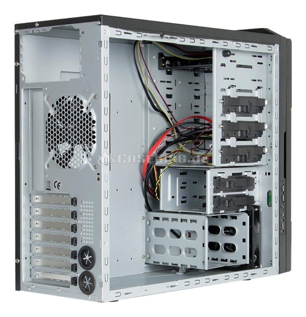 [30/07/2008] Das neue NZXT Guardian 921 richtet sich an preisbewusste Spieler. (Bild: NZXT)