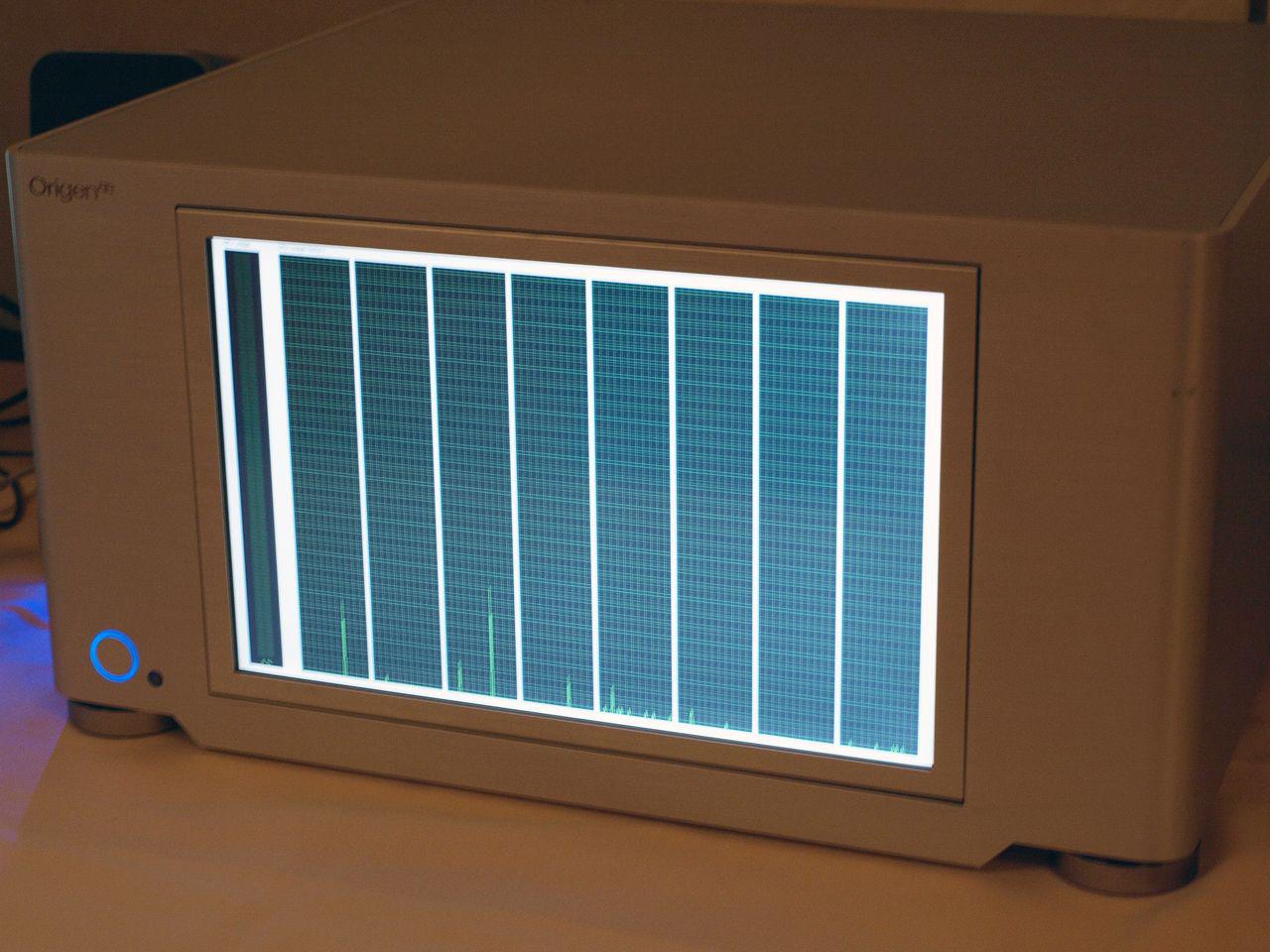 [12/07/2008] Das Demo-System steckte in einem S21T der Firma Origen. (Bild: Hothardware)