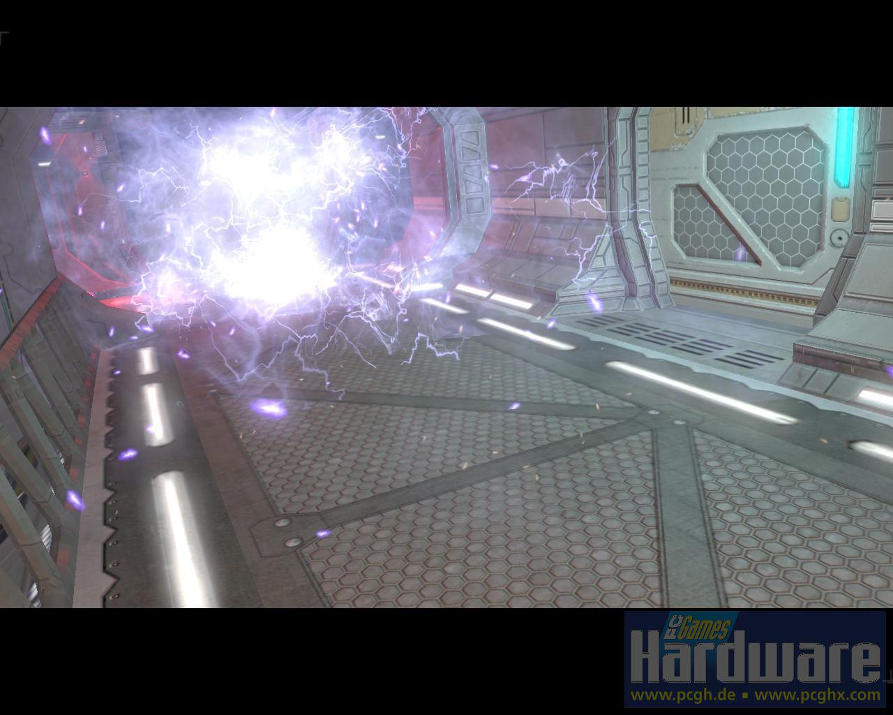 [29/07/2008] Screenshot aus der Space-Siege-Demo. (Bild: PCGH)
