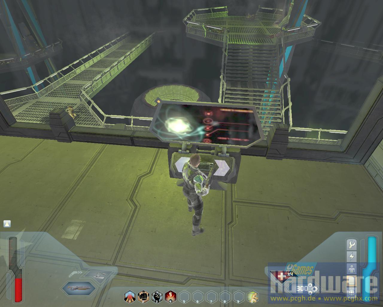 [29/07/2008] Screenshot aus der Space-Siege-Demo. (Bild: PCGH)