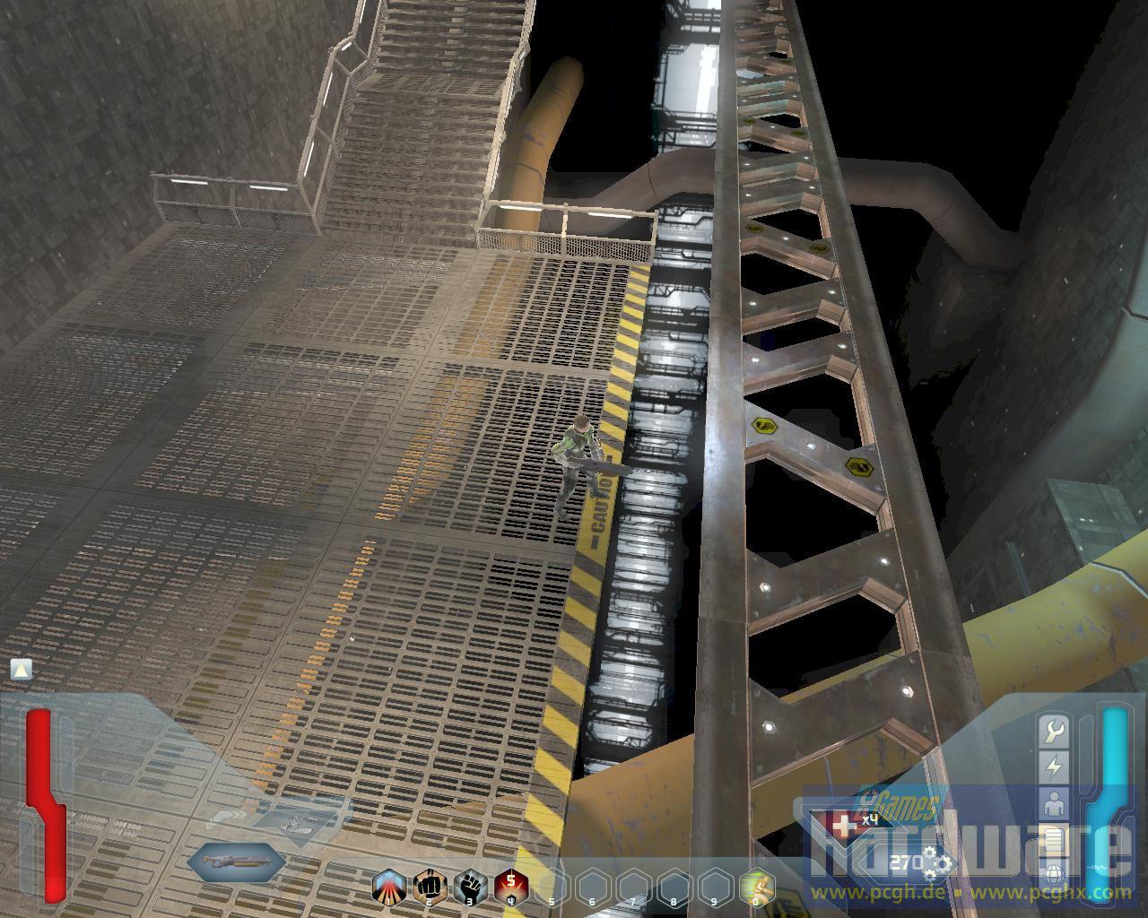 [29/07/2008] Screenshot aus der Space-Siege-Demo. (Bild: PCGH)