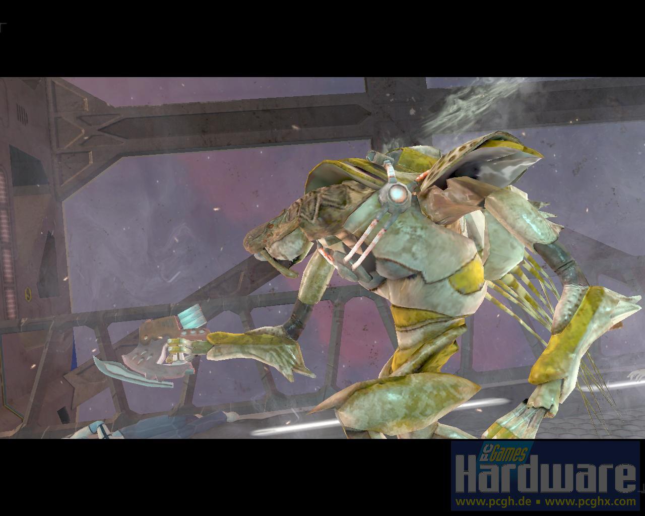 [29/07/2008] Screenshot aus der Space-Siege-Demo. (Bild: PCGH)