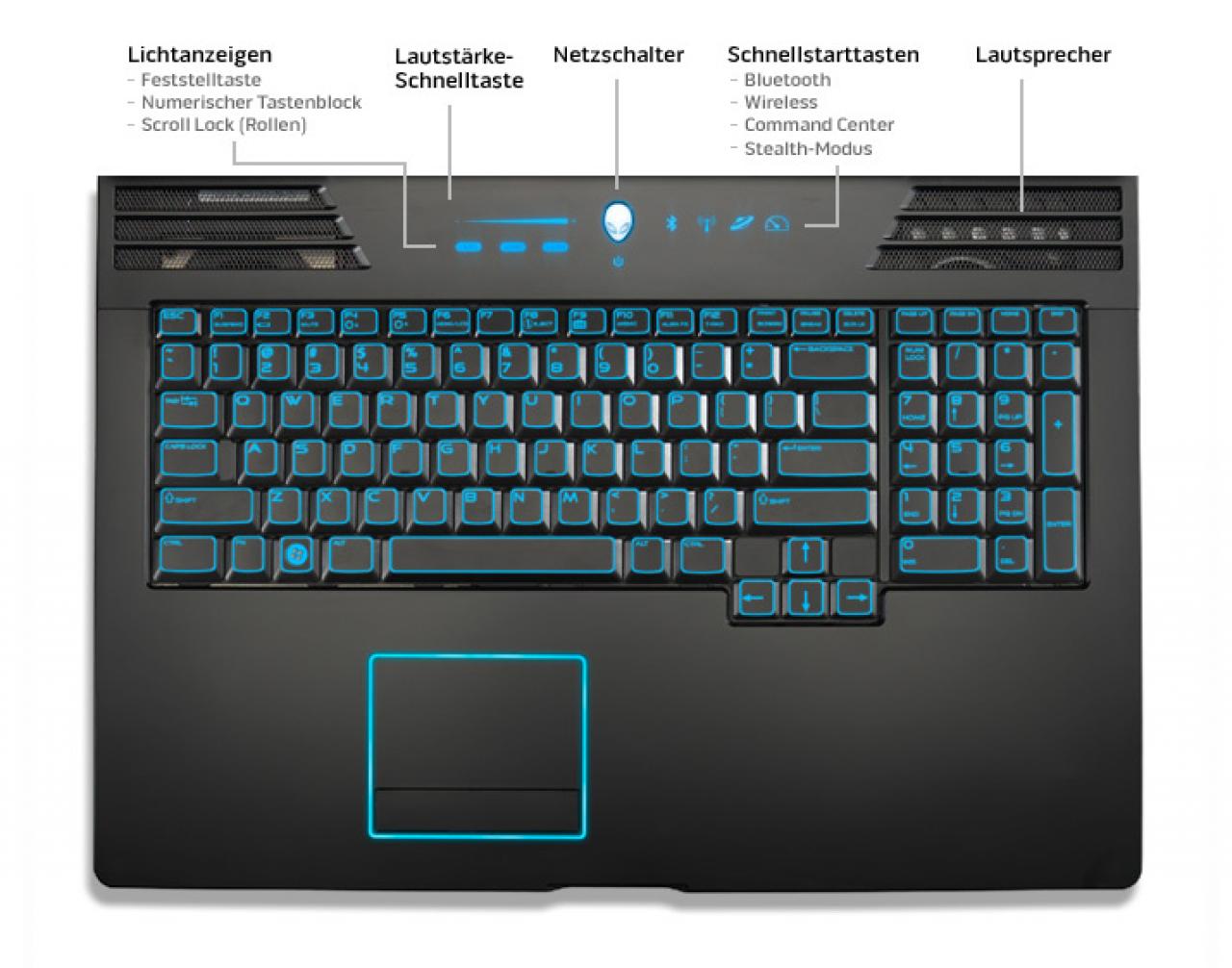 [18/07/2008] Das Alienware Area-51 m17x. (Bild: Alienware)