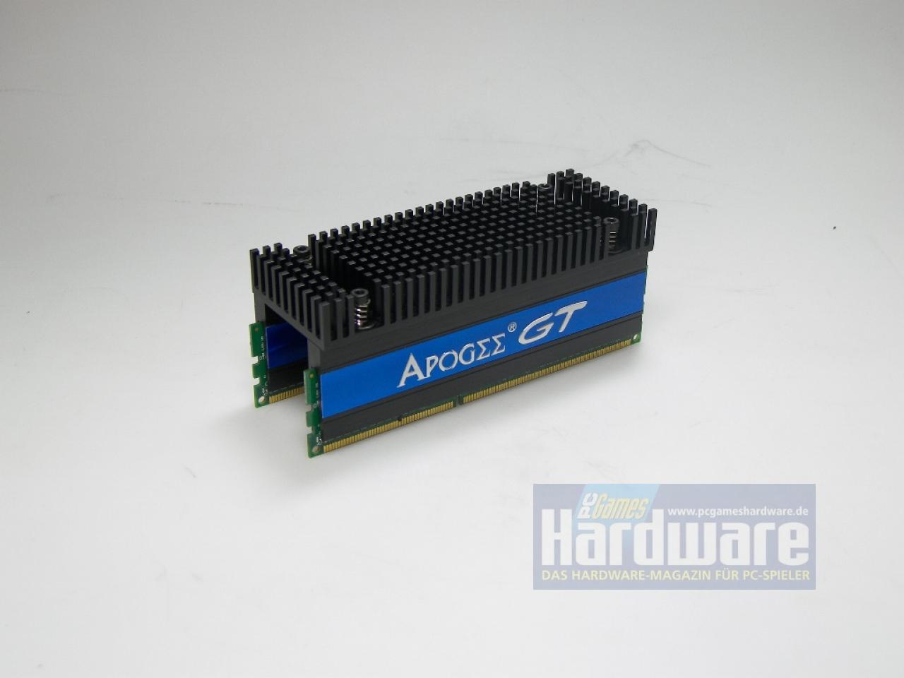 [08/07/2008] Chaintechs DDR3-1600-Module Apogee GT Blazer mit riesiger Kühlfläche (Bild: PCGH)