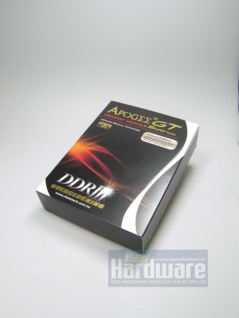 [08/07/2008] Die Verpackung des Apogee GT Blazer