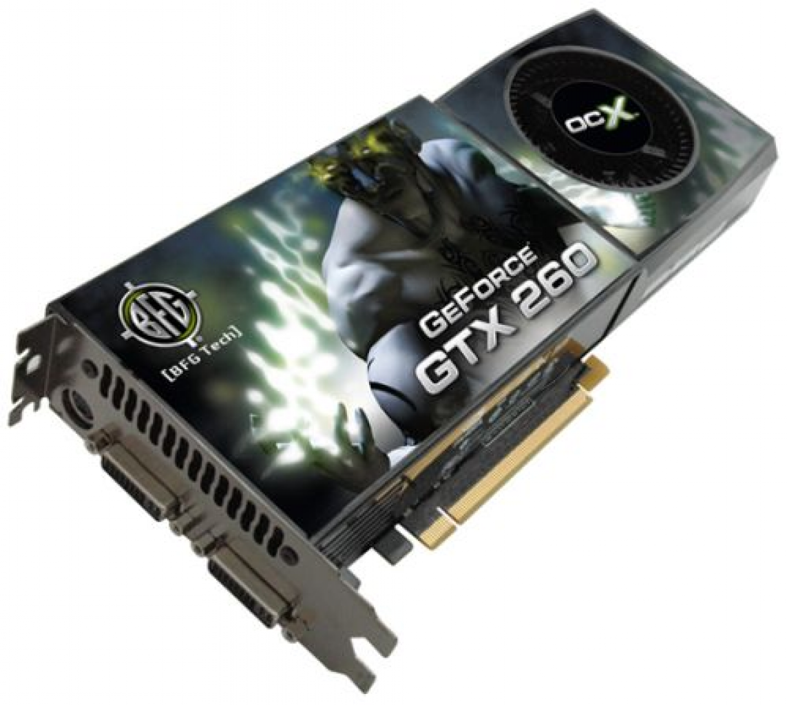 [01/07/2008] BFG: Geforce GTX 260 OCX (Bild: BFG)