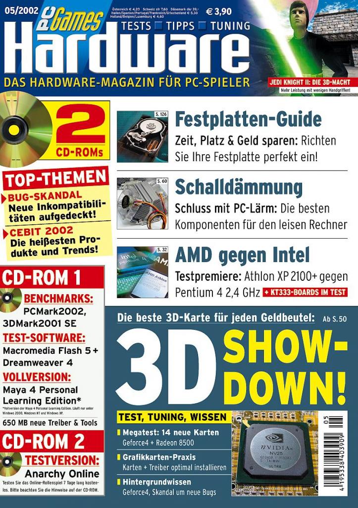 [11/07/2008] Die Ausgabe 05/2002 haben wir noch zwölfmal auf Lager. (Bild PCGH)