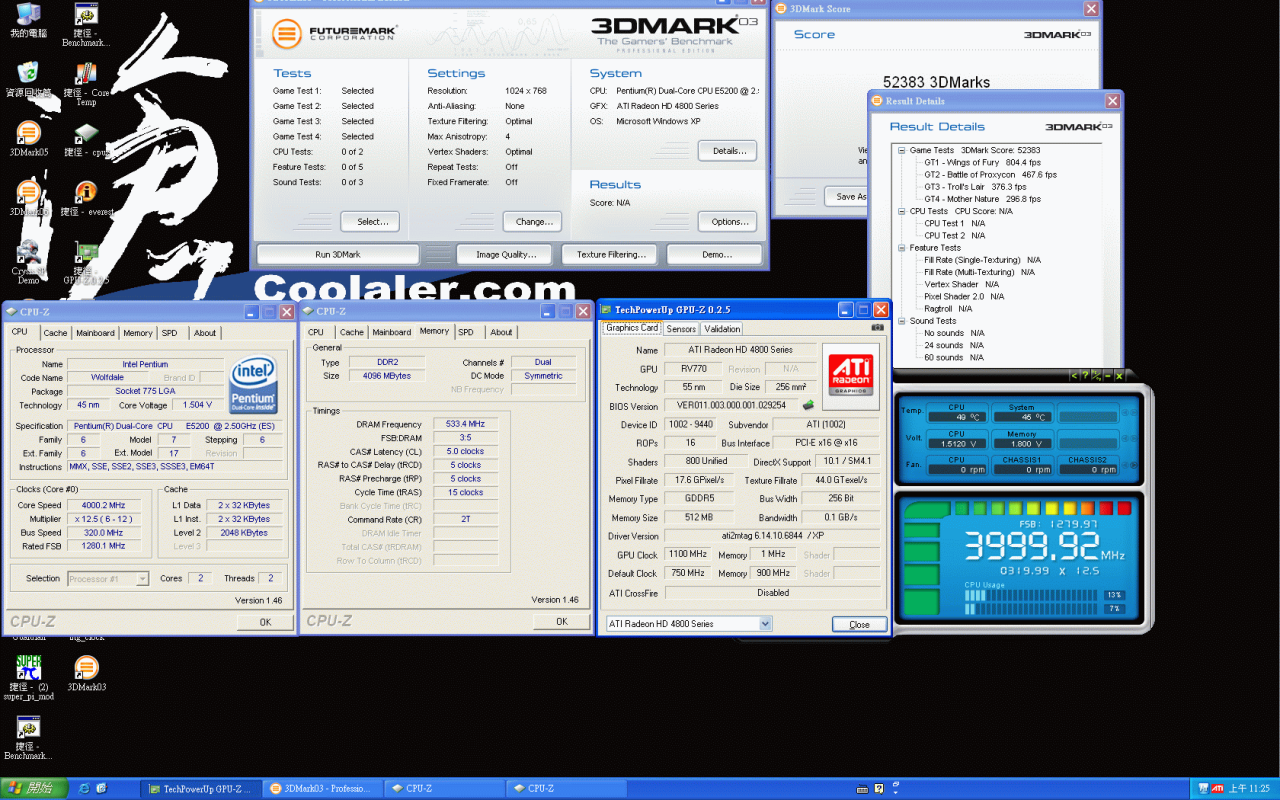 [07/07/2008] Intel Pentium Dual Core E5200 (Bild: Coolaler)