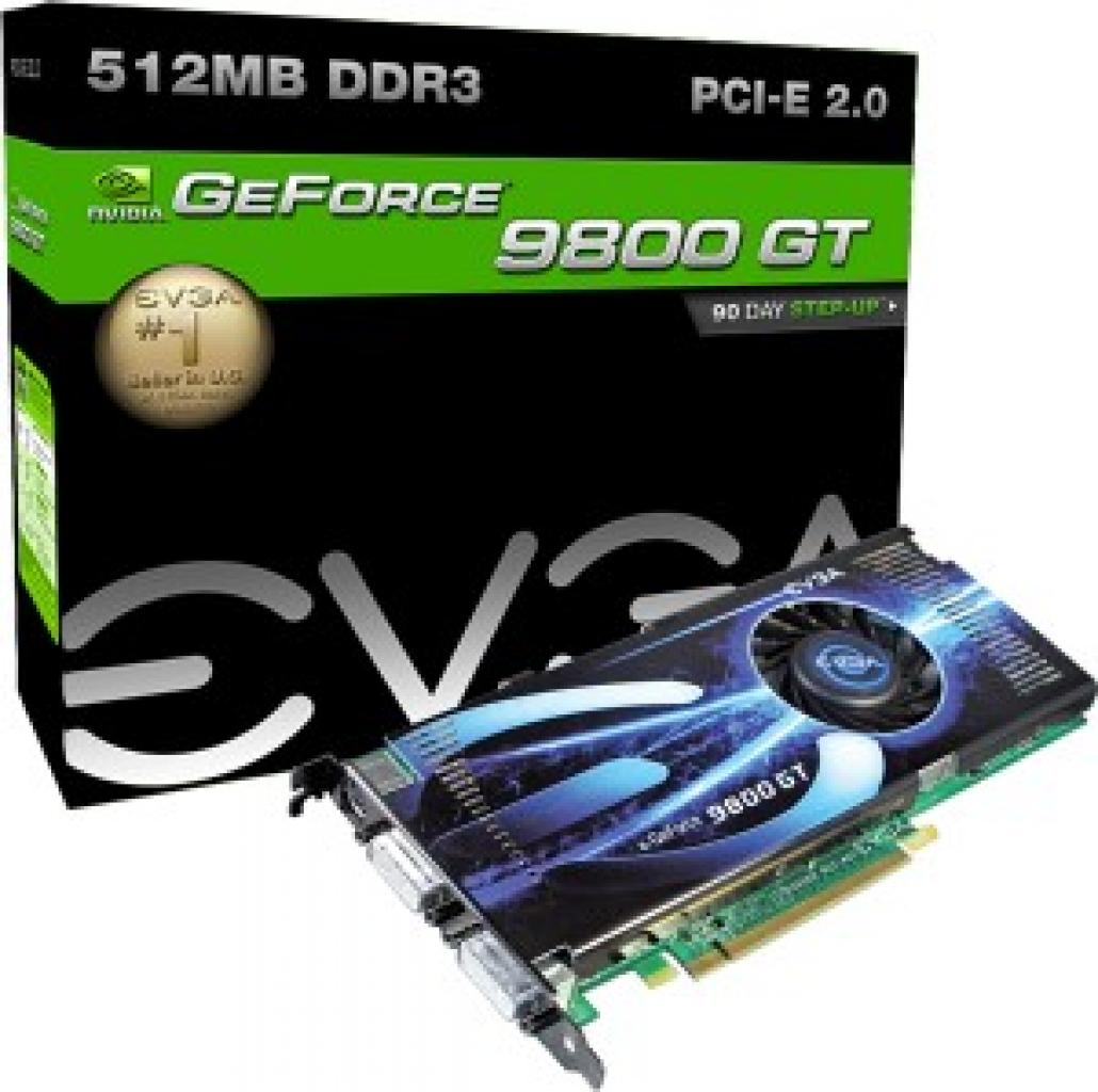 [31/07/2008] Die Geforce 9800 GT von Evga.