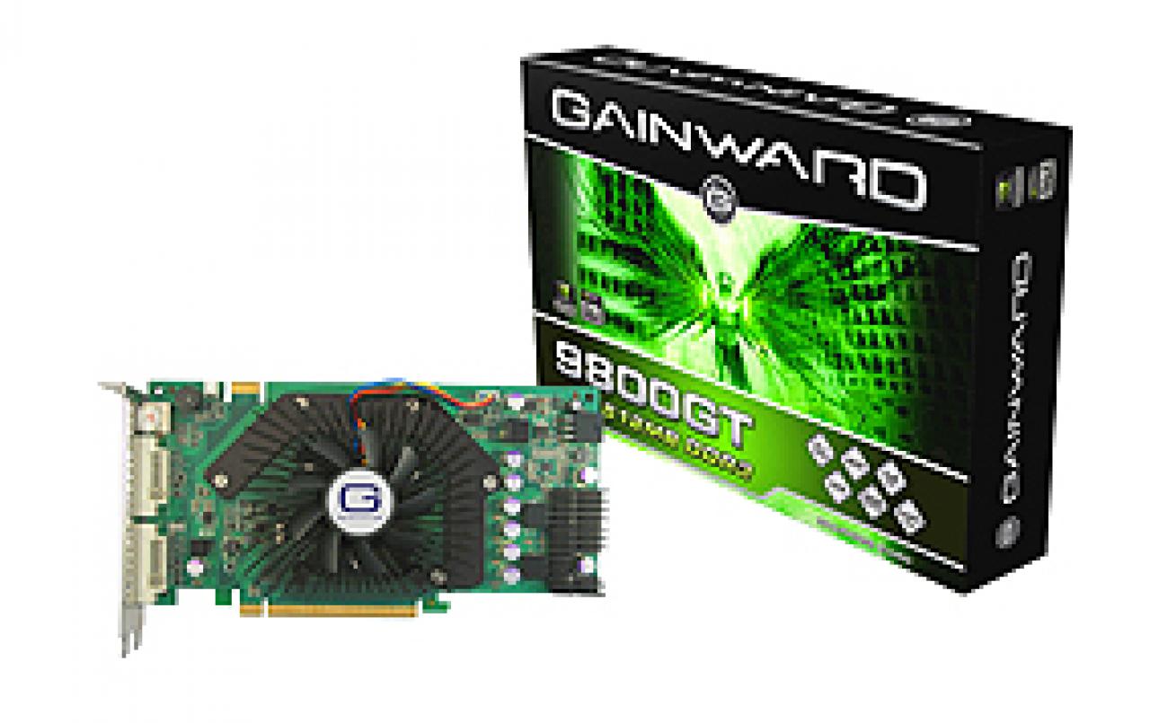 [31/07/2008] Die Geforce 9800 GT von Gainward.