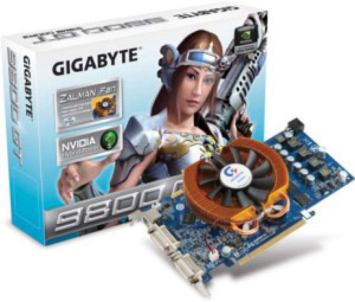 [31/07/2008] Die Geforce 9800 GT von Gigabyte.