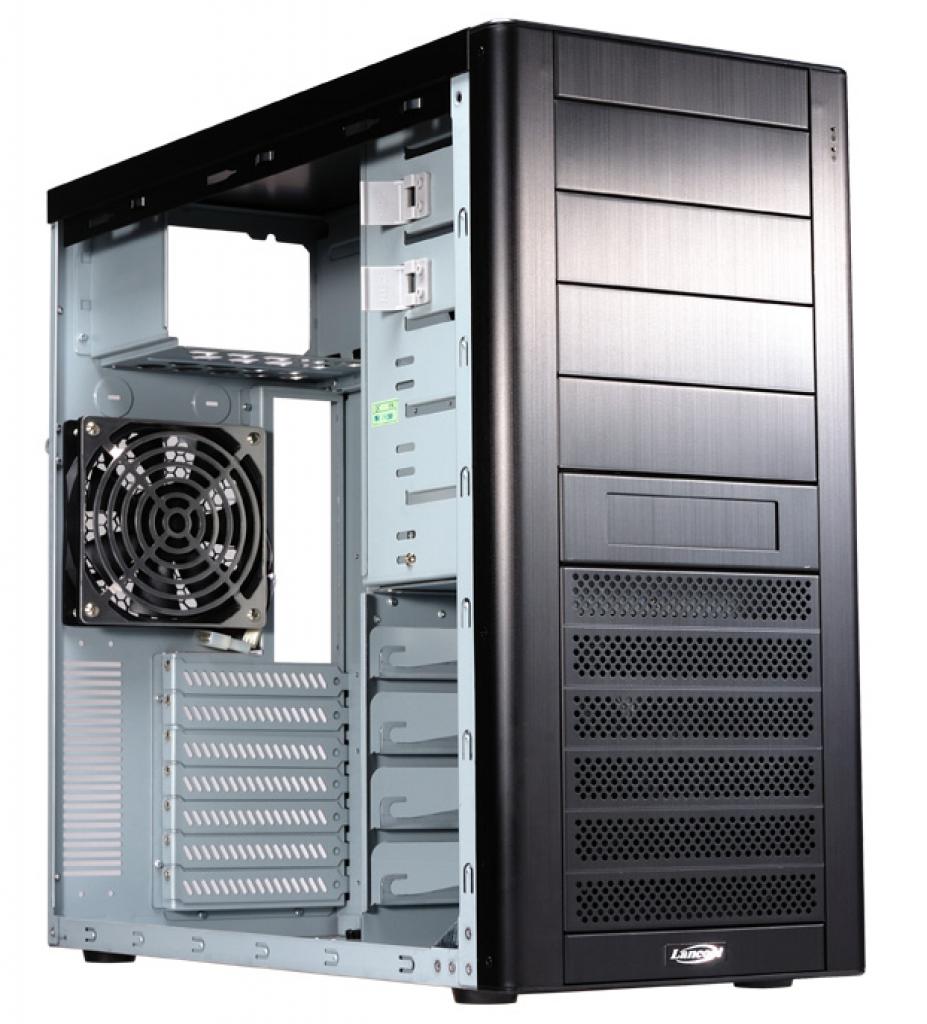 [11/07/2008] Der PC-K1-Midi-Tower von Lancool basiert auf einem Stahlrahmen. (Bild: Lancool)