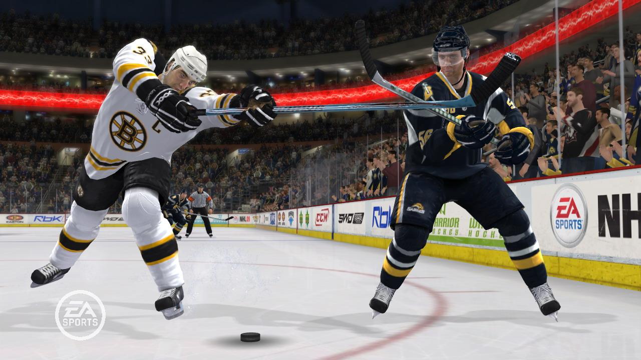 [15/07/2008] NHL 09 kommt 2008 endgültig in der unteren Mittelklasse - der letzte Auftritt für PC.