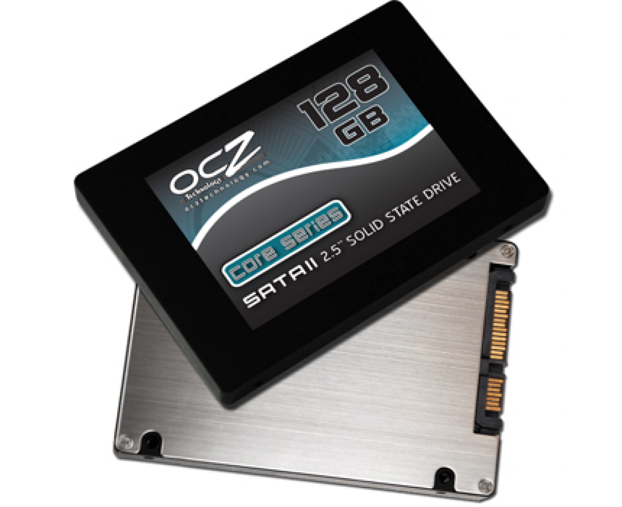 [02/07/2008] Die neuen SSDs von OCZ hören auf den Namen Core Series (Bild: OCZ)