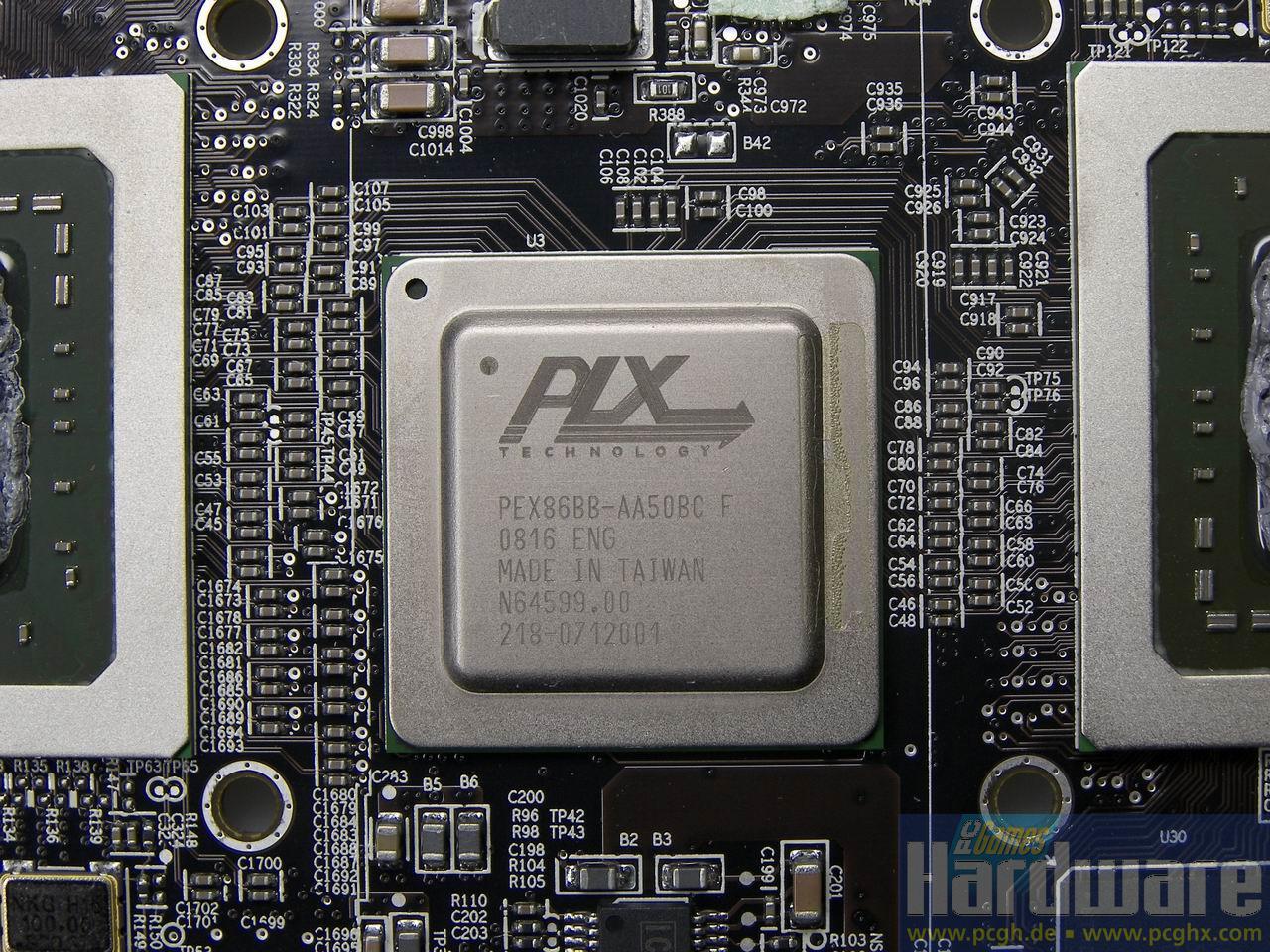 [24/07/2008] AMD Radeon HD 4870 X2: Der Brückenchip allein