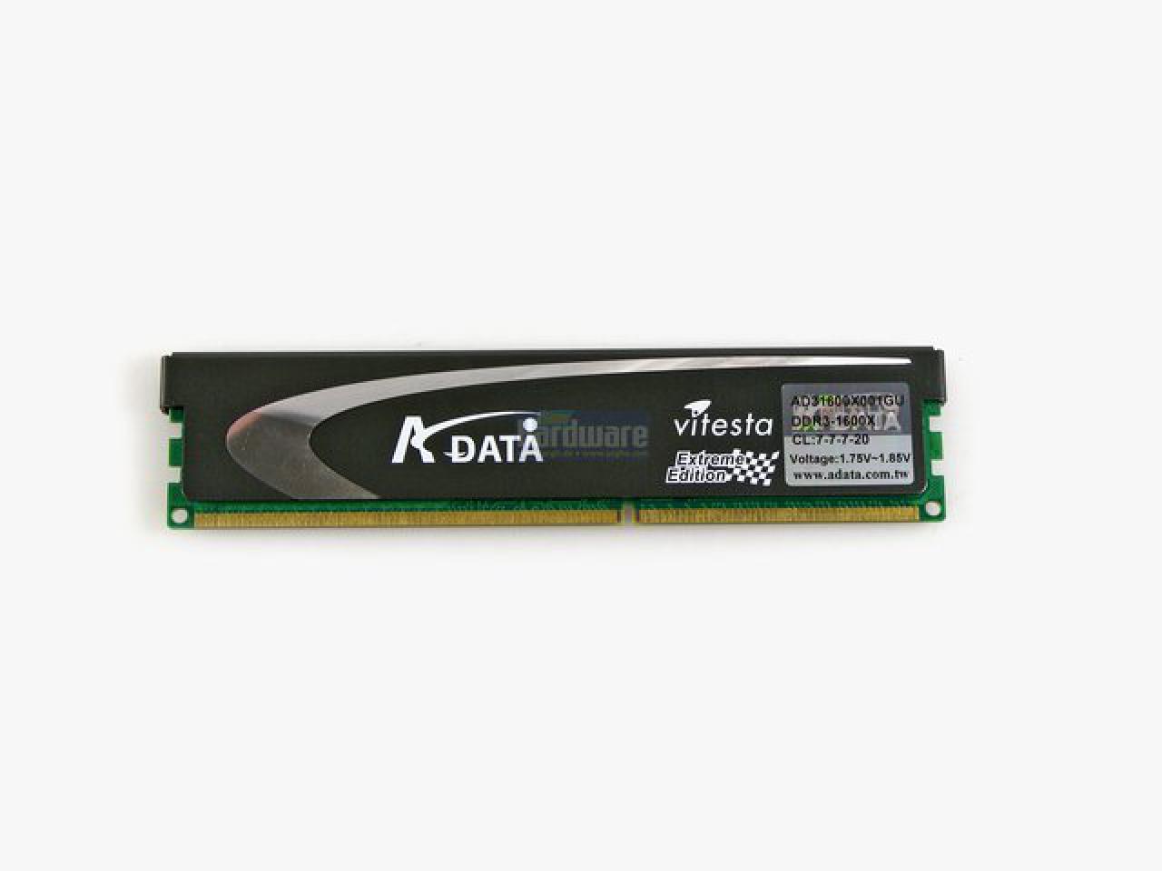 [02/07/2008] MÜ DDR3-RAM: A-DATA AD31600X001GU