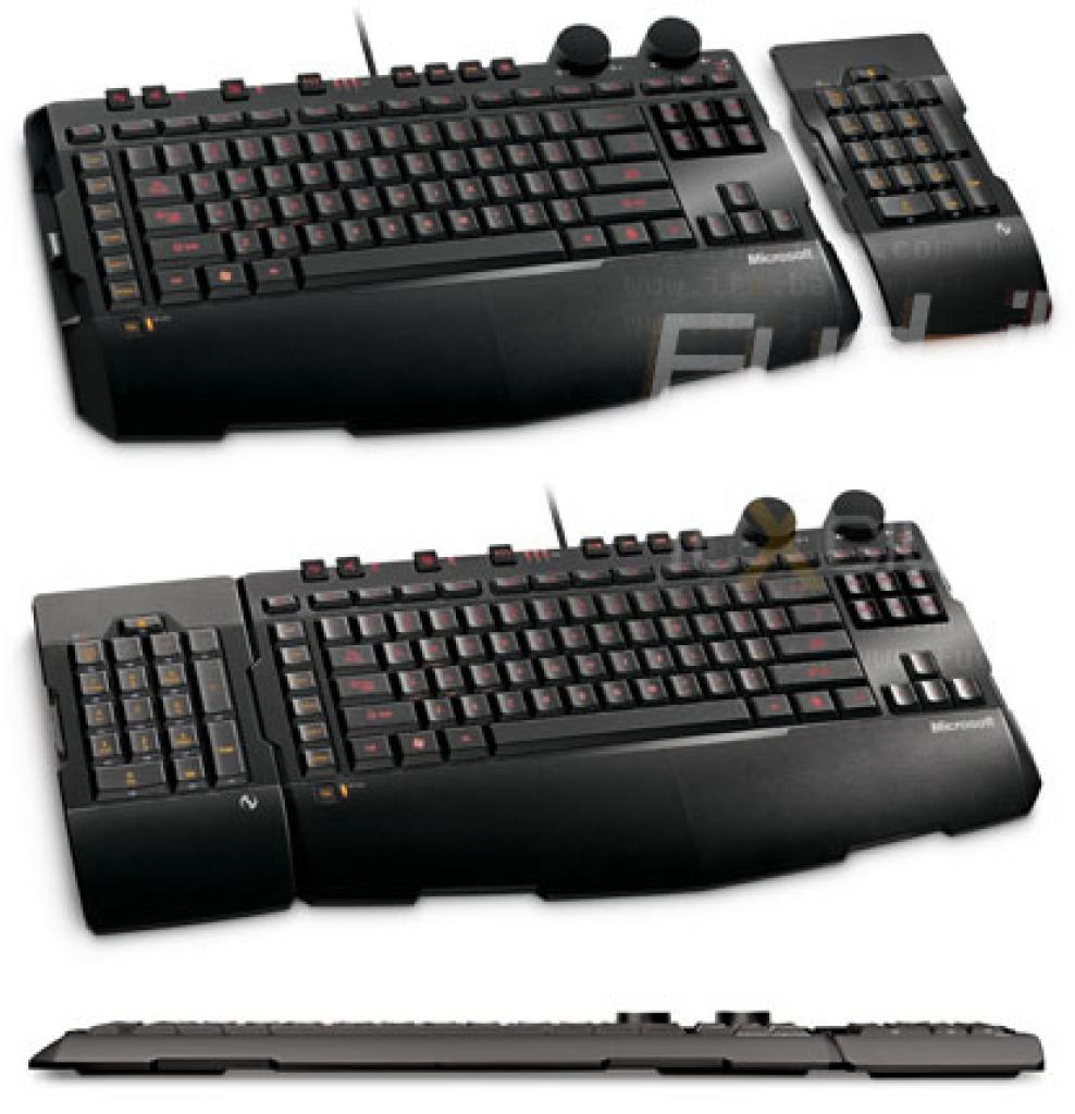 [14/07/2008] Sieht so das neue Microsoft Sidewinder-Keyboard aus? (Bild: Fudzilla)