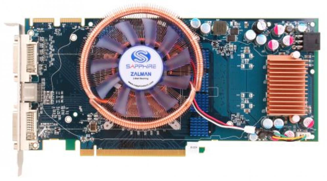 [11/07/2008] Sapphire Toxic HD 4850: Das PCB sieht sehr aufgeräumt aus.