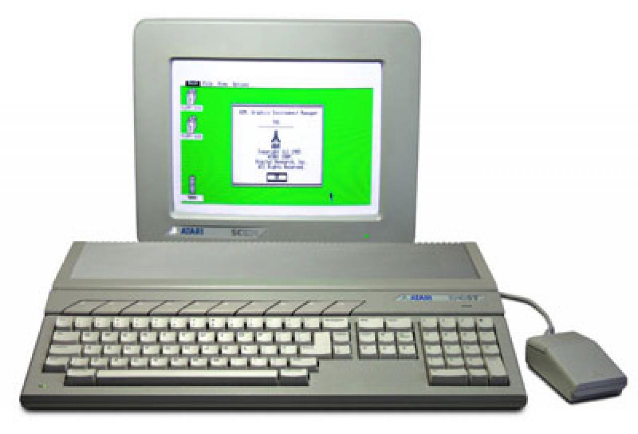 [01/07/2008] Der Atari ST mit integriertem TOS-Betriebssystem und GEM-Oberfläche (Bild: kirps.com)