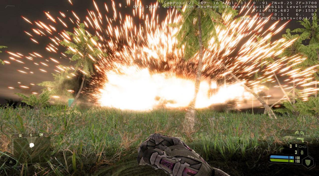 [12/08/2008] Die besten Explosionen in Crysis: neue Screenshots