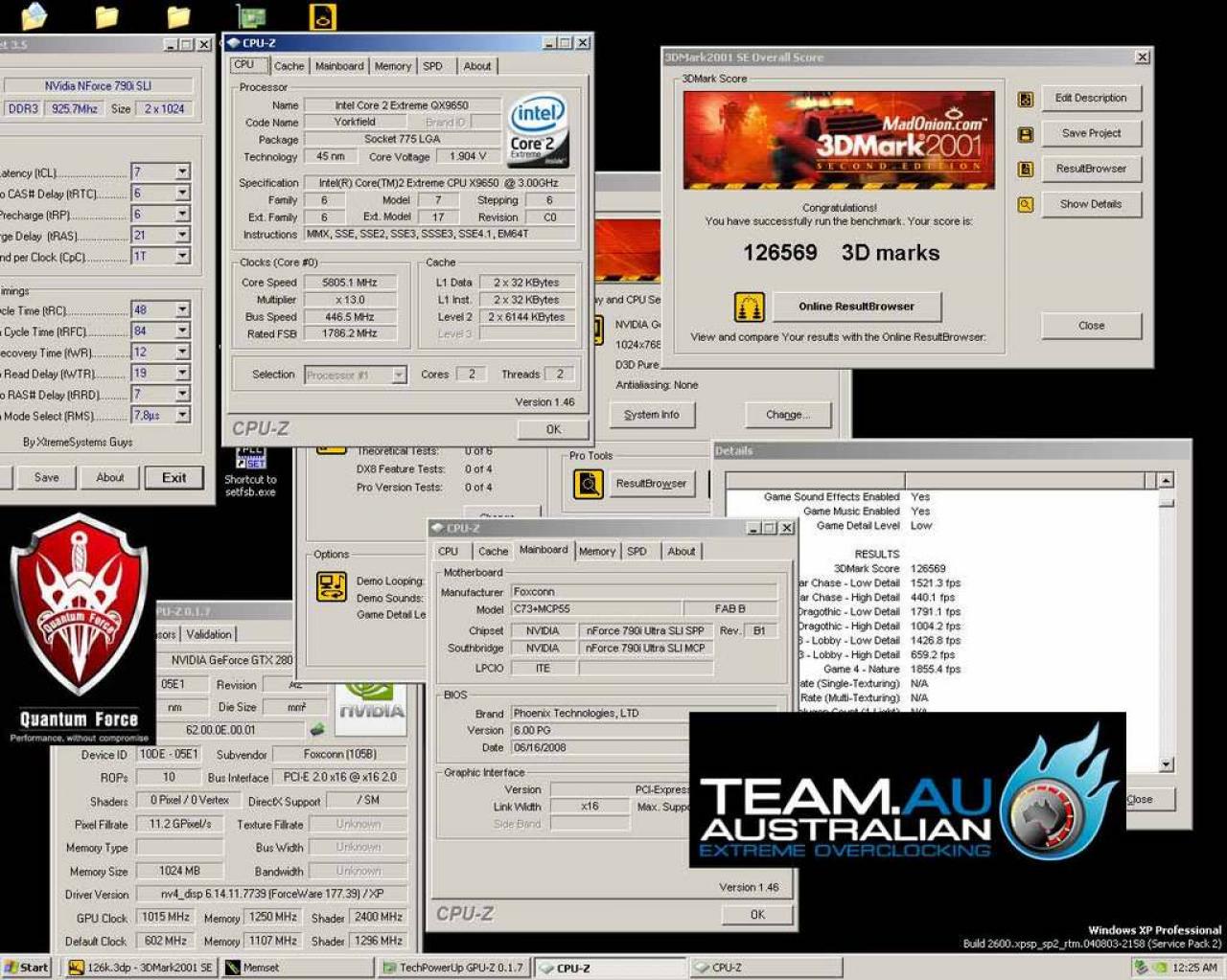 [04/08/2008] SLI-Weltrekord im 3DMark 2001