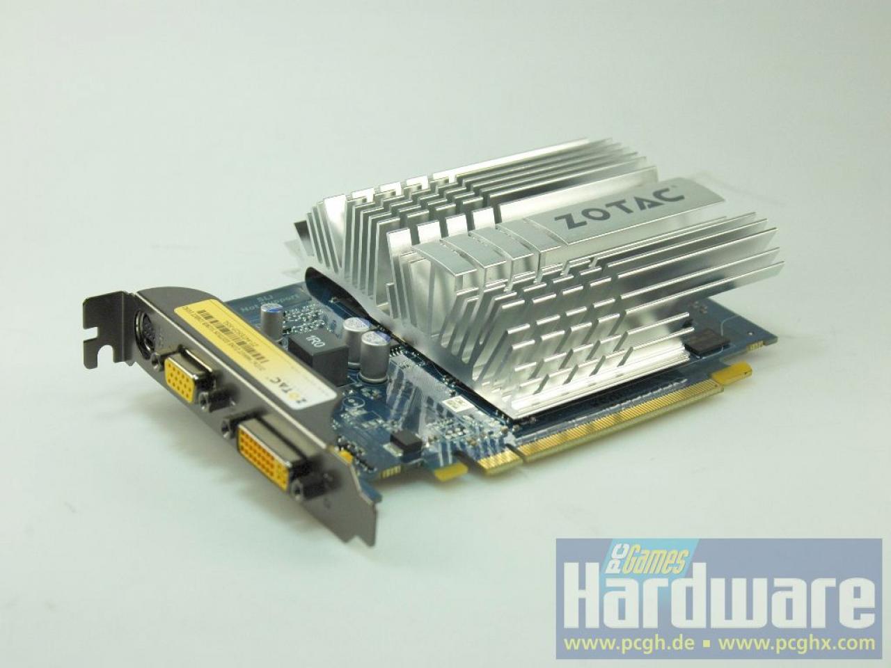 [25/08/2008] Der direkte Konkurrent: Geforce 9400 GT (Bild: PCGH)