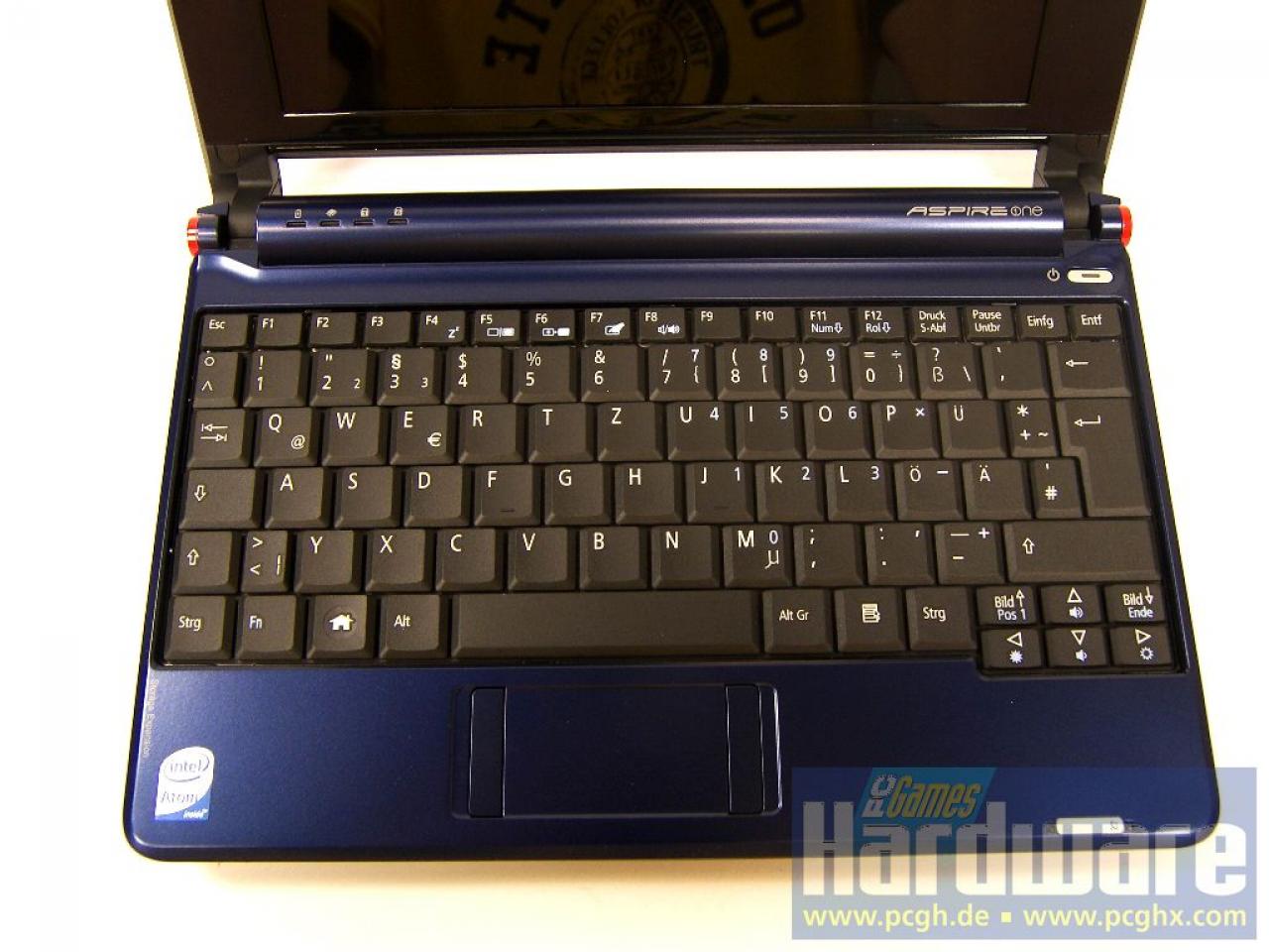 [04/08/2008] Das Acer Aspire One A110L. (Bild: PCGH)