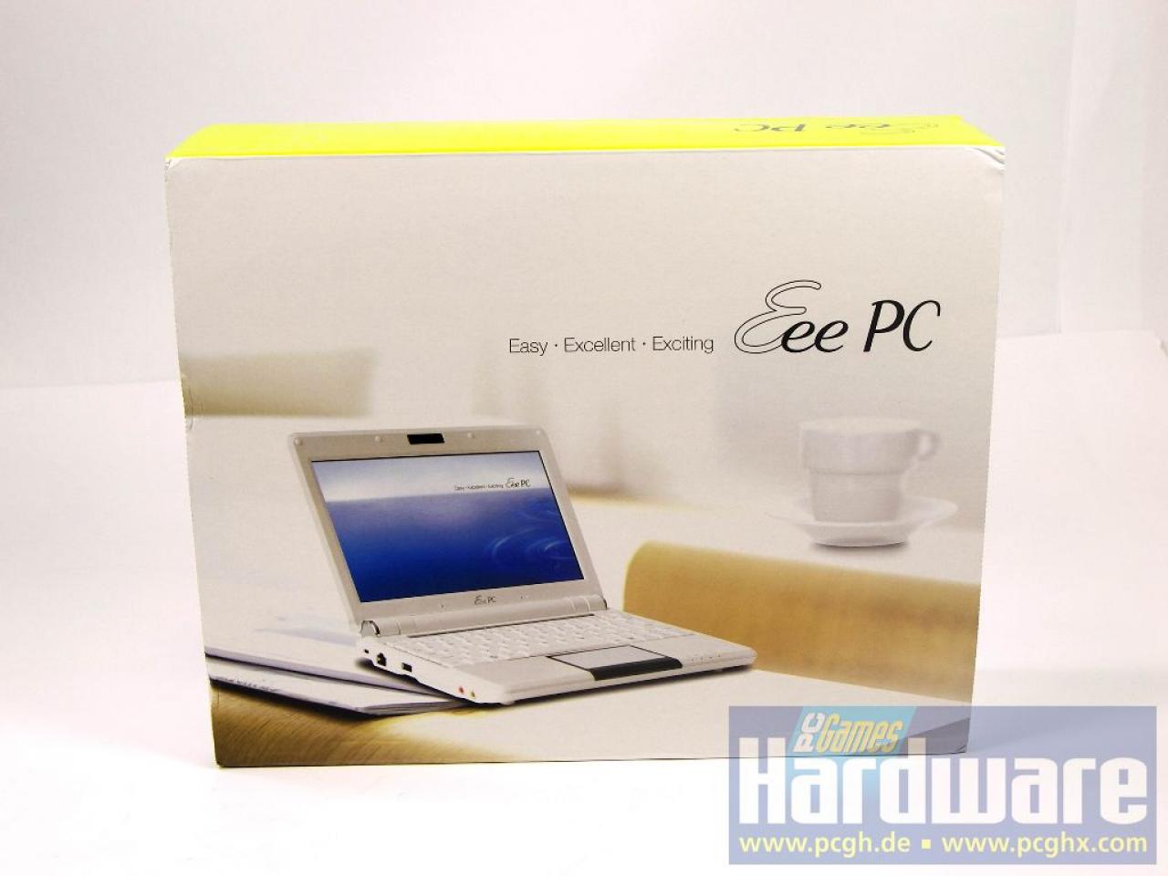 [04/08/2008] Der Asus Eee PC 901. (Bild: PCGH)