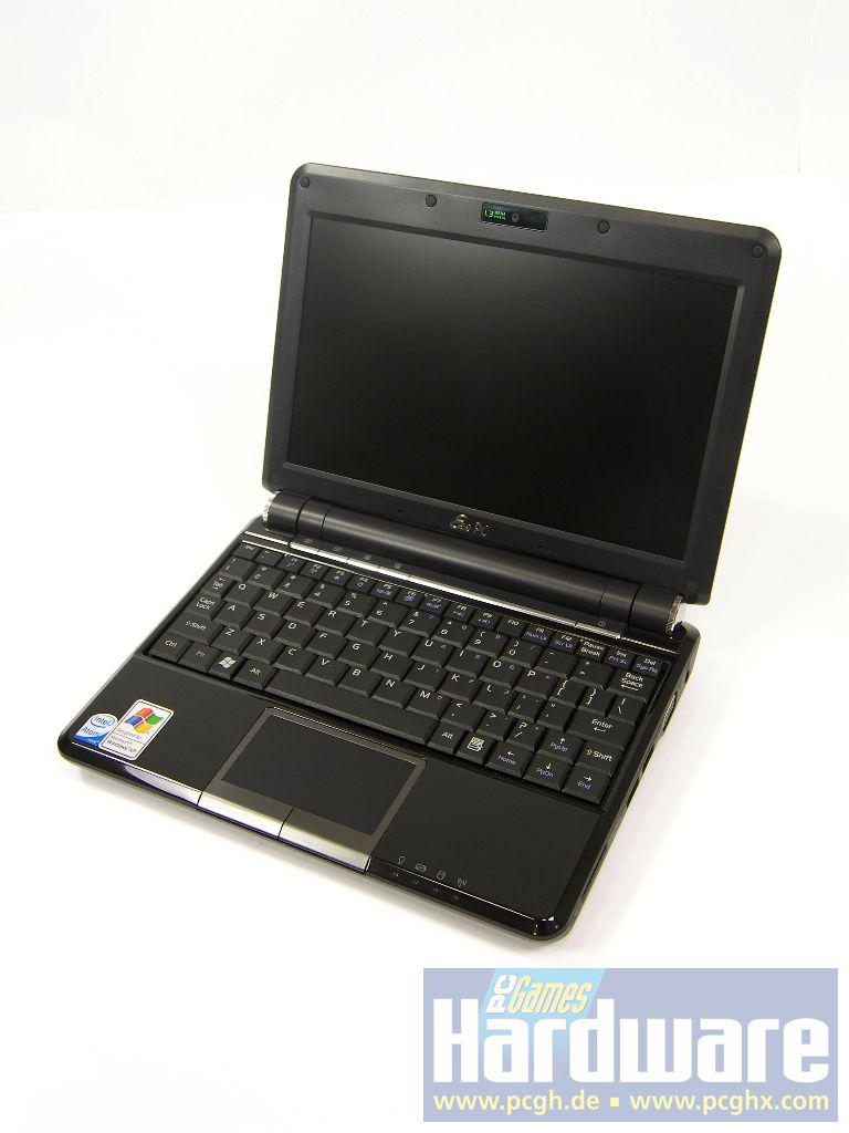 [04/08/2008] Der Asus Eee PC 901. (Bild: PCGH)