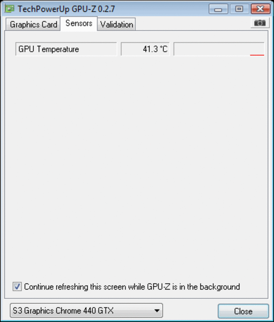 [26/08/2008] S3 Chrome 440 GTX: die Temperatur (Bild: PCGH)