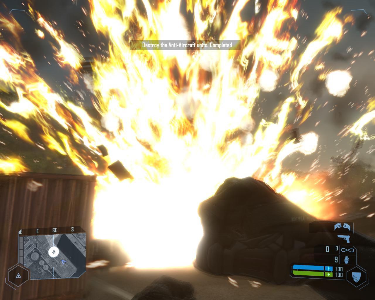 [08/08/2008] Die besten Explosionen in Crysis: Mehr Bilder gibt es im Crymod-Forum