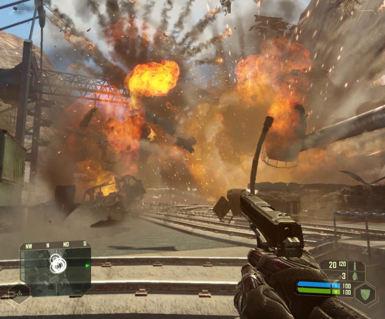 [08/08/2008] Die besten Explosionen in Crysis: Mehr Bilder gibt es im Crymod-Forum