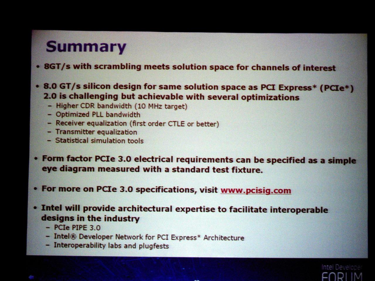 [19/08/2008] PCI Express 3.0 bringt 32 GB/s ... und viele weitere Feinheiten. (Bild: PCGH)