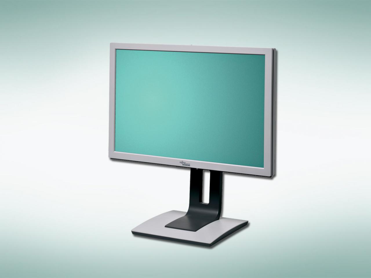 [15/08/2008] Die neuen Fujitsu-Siemens-Monitore besitzen einen 0-Watt-Stand-By-Modus. (Bild: Fujitsu-Siemens)