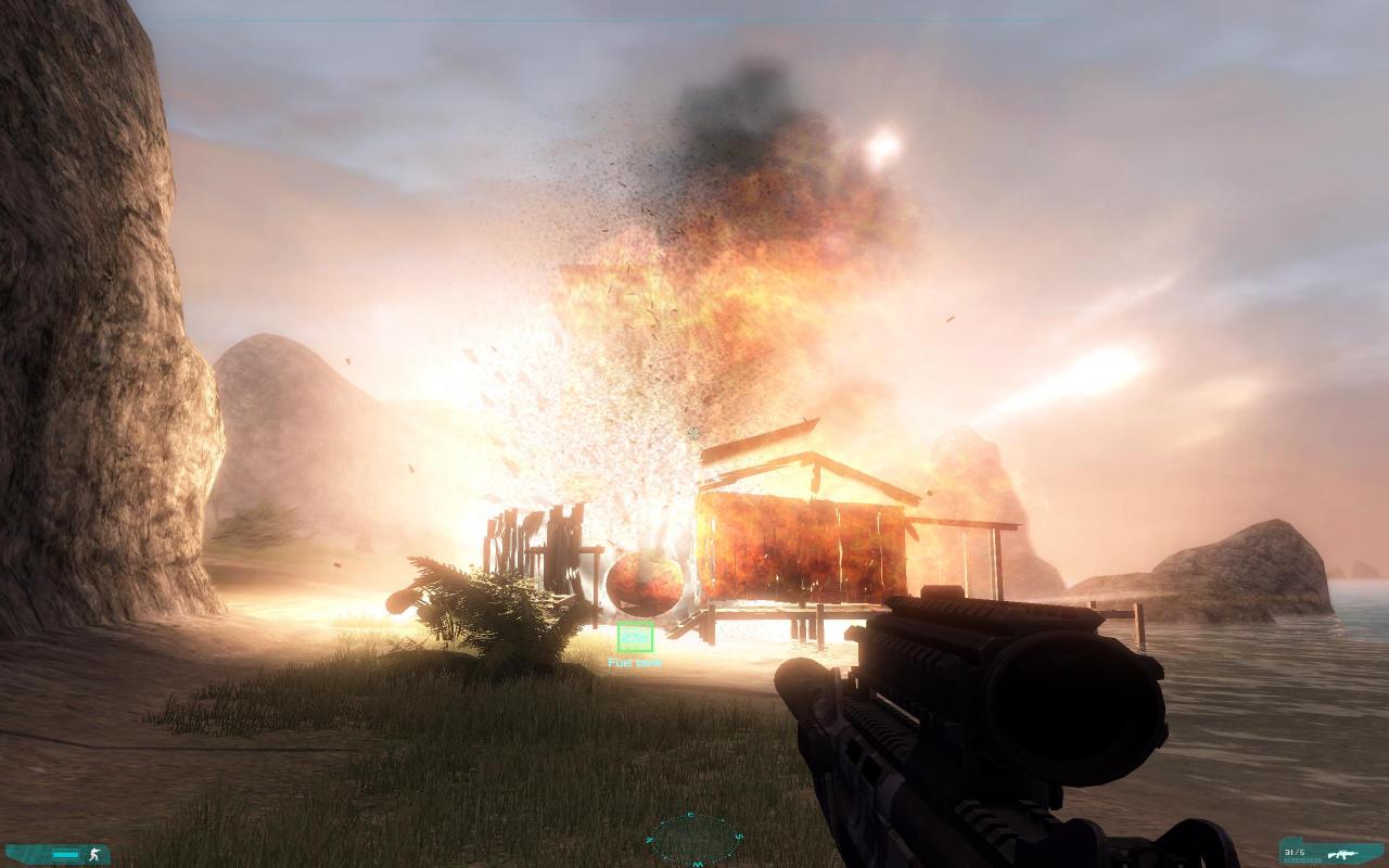 [06/08/2008] Nvidia Physx: Ghost Recon Advanced Warfighter 2 mit Bonus-Level 
