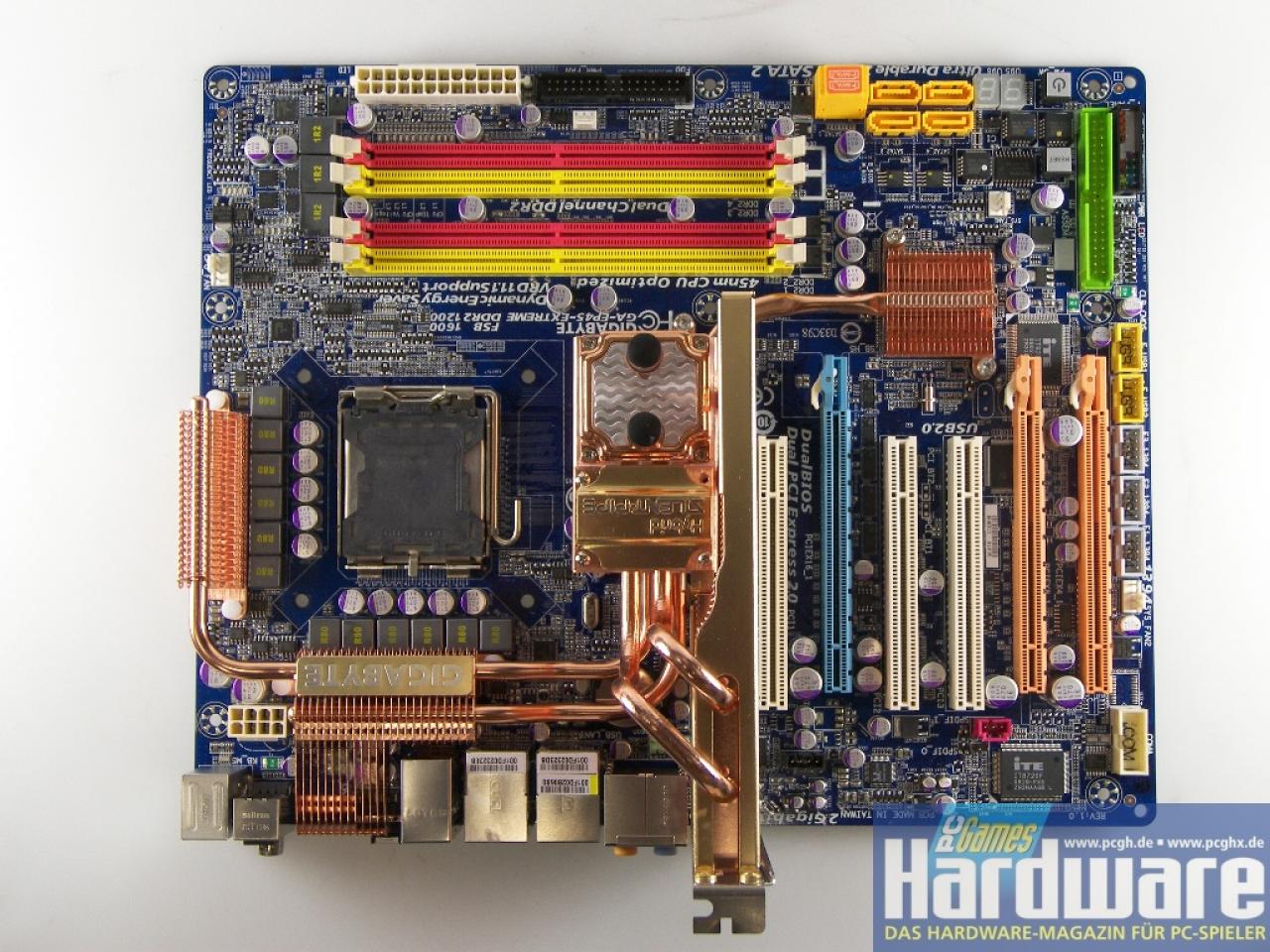 [28/08/2008] Gigabyte EP45-Extreme: Bessere OC-Ergebnisse dank BIOS F6k. (Bild: PCGH)
