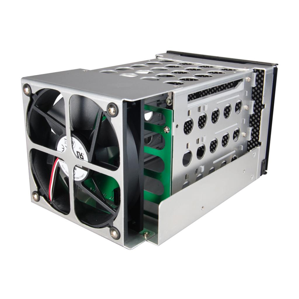 [26/08/2008] Das Lian-Li Festplatten-Rack EX-H34. (Bild: Lian-Li)