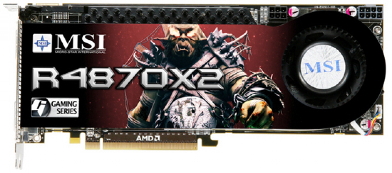 [12/08/2008] MSI Radeon HD 4870 X2