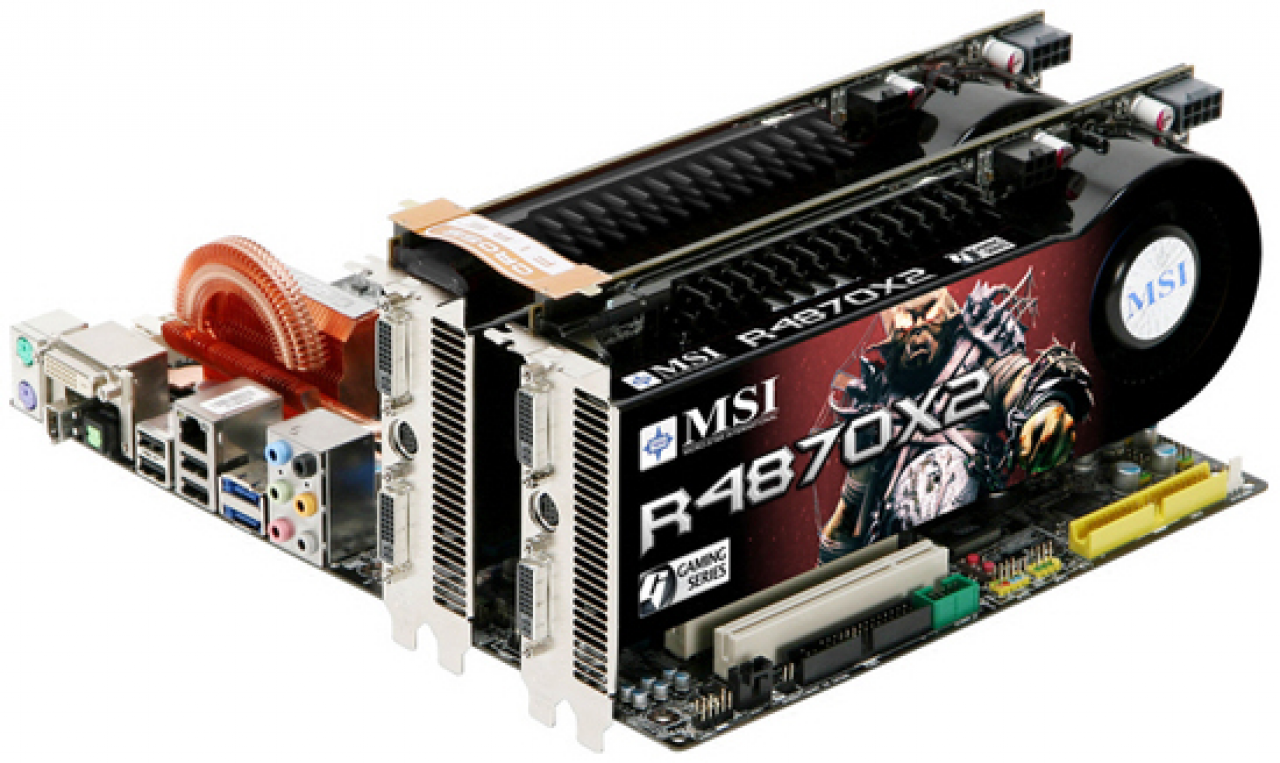 [12/08/2008] MSI Radeon HD 4870 X2