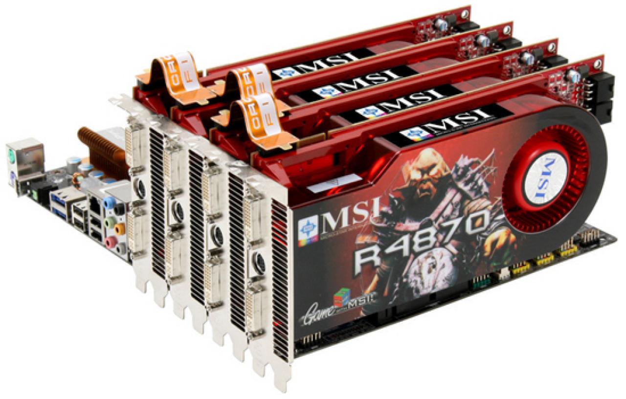 [18/08/2008] Mit der R4870-T2D1G kündigt auch MSI eine Radeon HD 4870 mit einem GiByte Videospeicher an (Bild: tcmagazine.com)