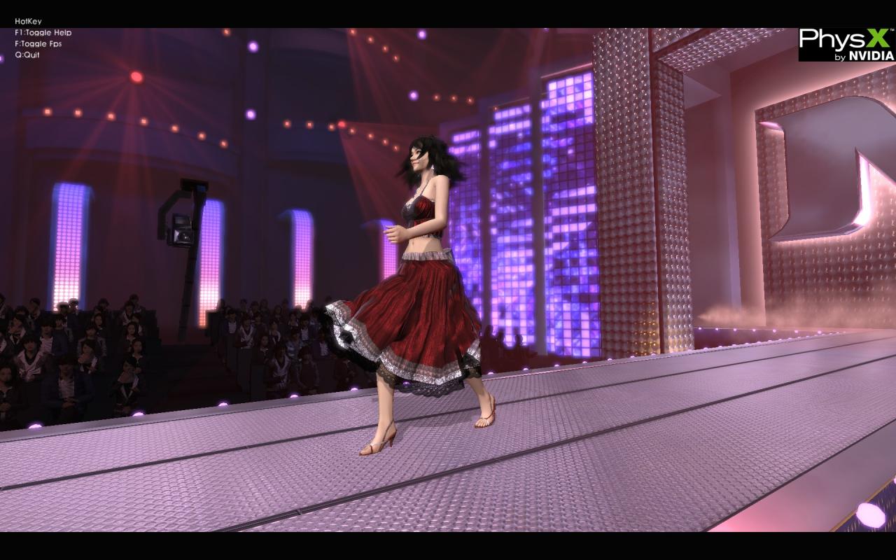 [06/08/2008] Nvidia Physx: Second-Life-Konkurrent Nurien (Mstar) mit Cloth-Simulation per GPU