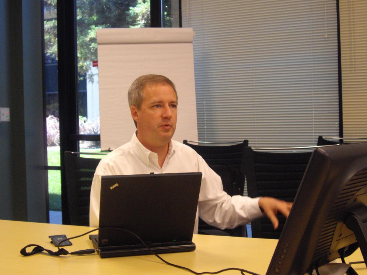[24/08/2008] Nvidias Tegra-Guru (Bild: PCGH)