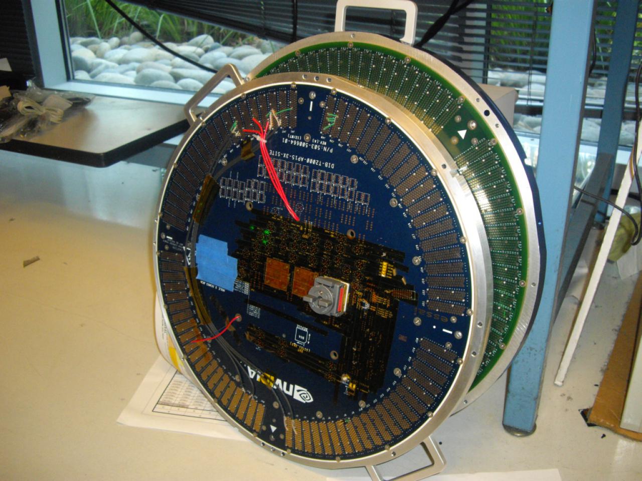 [24/08/2008] Nvidias Testlab (Bild: PCGH)