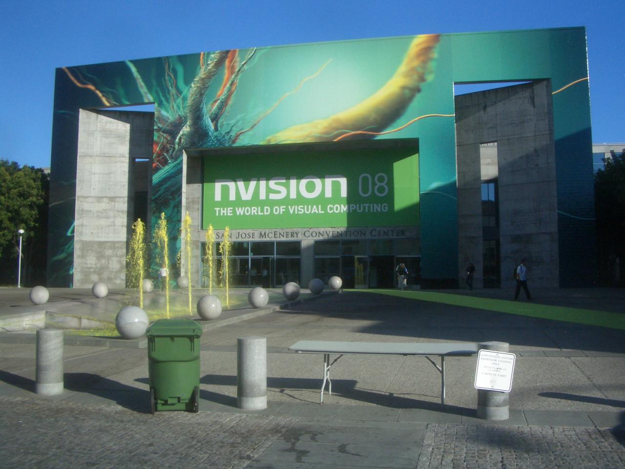 [26/08/2008] PCGH ist auf der Nvision für Sie vor Ort.